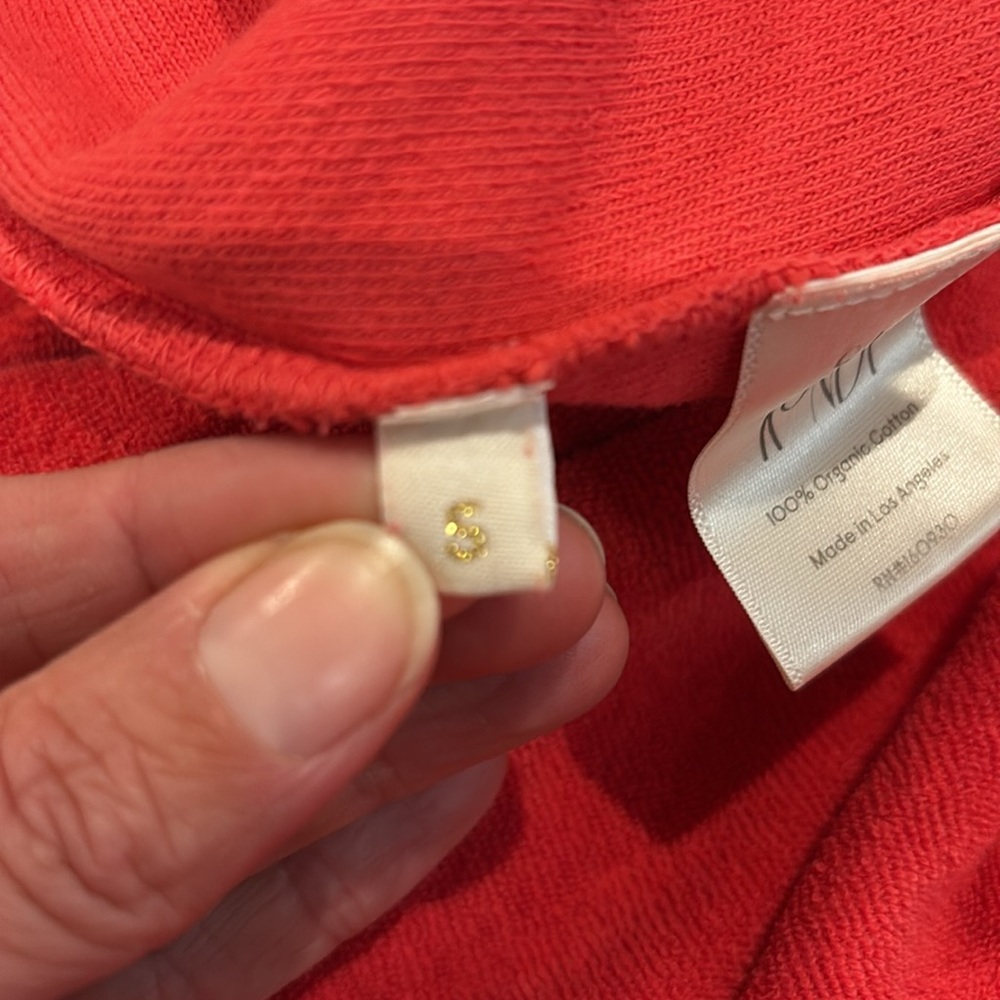Suzi Kondi red terry Jumpsuit - Picture 6 of 8